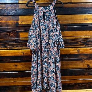 Cold shoulder dress